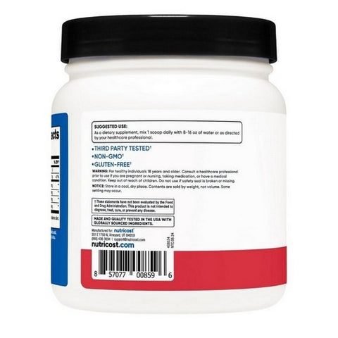 Nutricost, BCAA Powder Strawberry Kiwi, 60 Servings