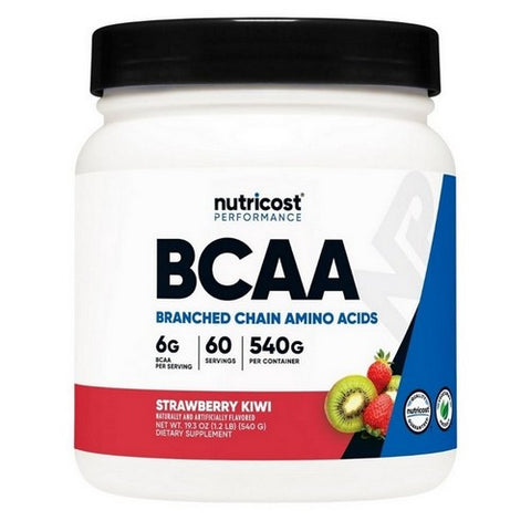 Nutricost, BCAA Powder Strawberry Kiwi, 60 Servings