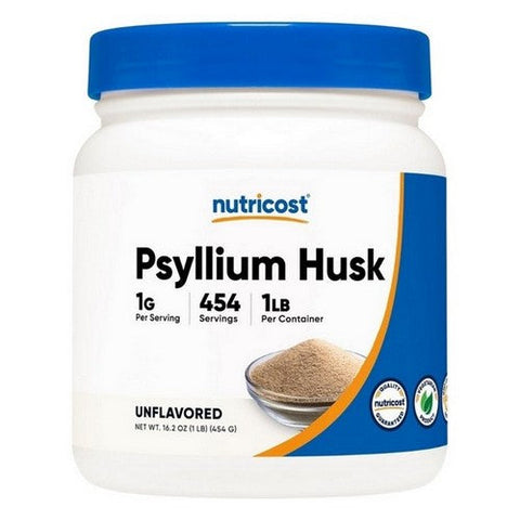 Nutricost, Psyllium Husk Ground Powder, 1 Lb Nutricost