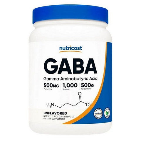 Nutricost, Gaba Unflavored, 500 Grams Nutricost