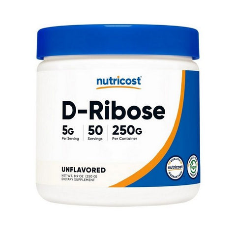 Nutricost, D-Ribose Powder, 250 Grams
