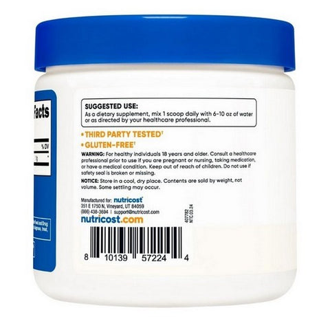 Nutricost, L-Tyrosine Powder, 100 Grams