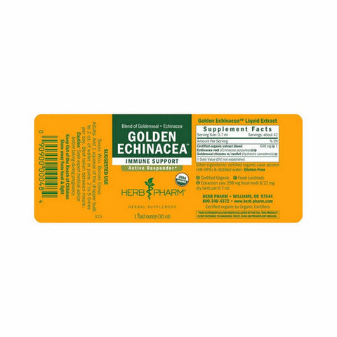 Herb Pharm, Golden Echinacea, 1 Oz Herb Pharm
