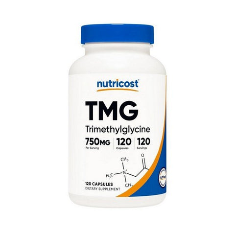 Nutricost, TMG Capsules, 750 Mg, 120 Count