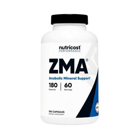 Nutricost, ZMA Capsules, 490 Mg, 180 Count