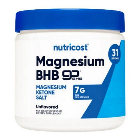 Nutricost, Ketone BHB Magnesium Powder, 250 Grams