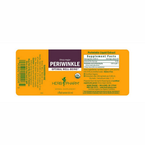 Herb Pharm, Periwinkle Extract, 1 Oz