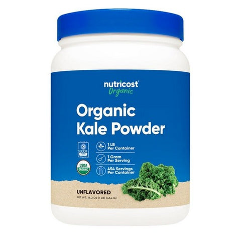 Nutricost, Organic Kale Powder, 1 Lb