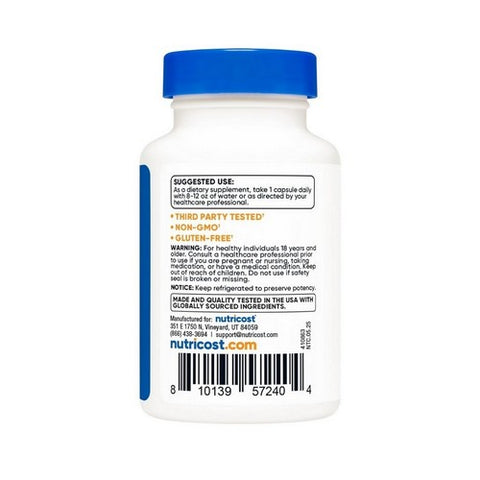 Nutricost, Probiotic Complex 50 Billion CFU, 60 Caps