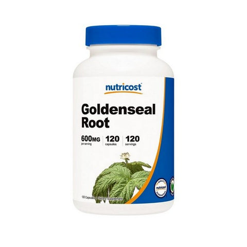 Nutricost, Goldenseal Root Capsules, 600 Mg, 120 Count
