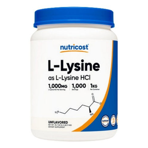 Nutricost, L-Lysine Powder, 1 Kg