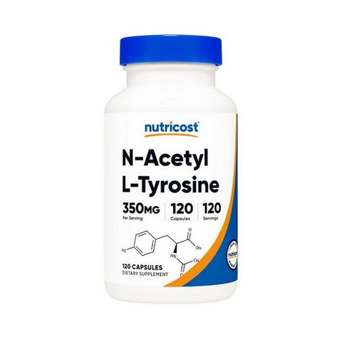 Nutricost, N-Acetyl L-Tyrosine Capsules, 350 Mg, 120 Count