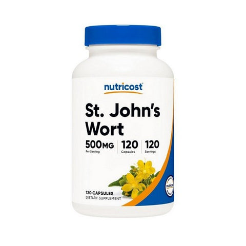 Nutricost, St Johns Wort Capsules, 500 Mg, 120 Count
