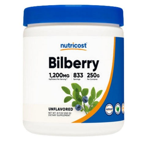 Nutricost, Bilberry Powder 250 Grams, 250 Grams