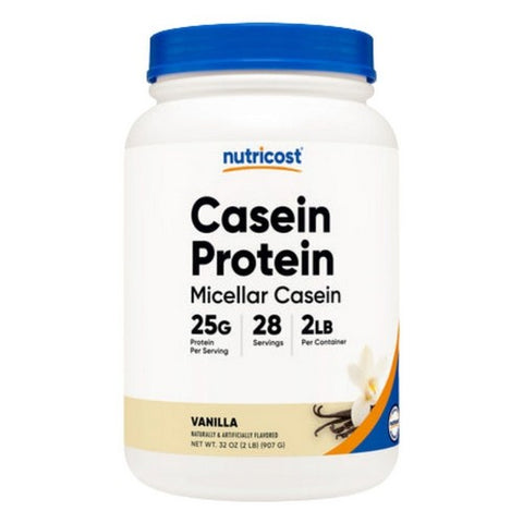 Nutricost, Casein Protein Powder Vanilla, 2 Lbs