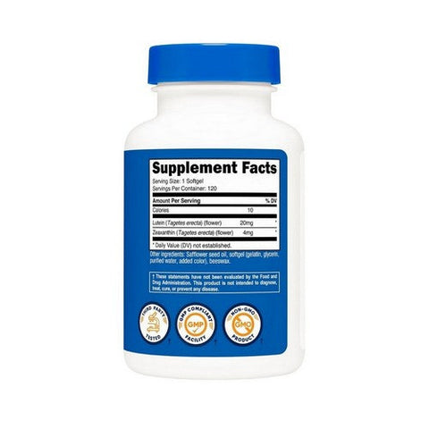 Nutricost, Zeaxanthin With Lutein, 120 Softgels Nutricost