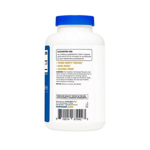 Nutricost, Astragalus Capsules, 550 Mg, 240 Count