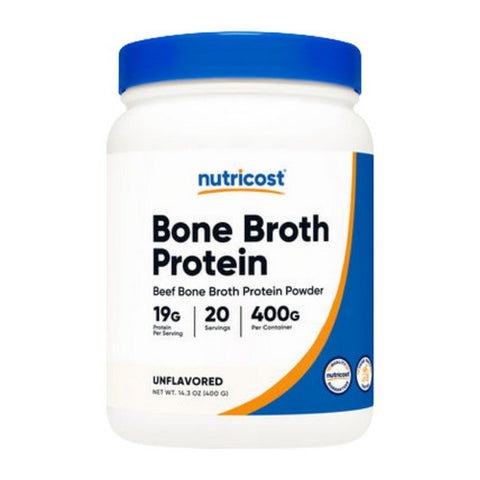 Nutricost, Beef Bone Broth Protein Unflavored, 20 Servings