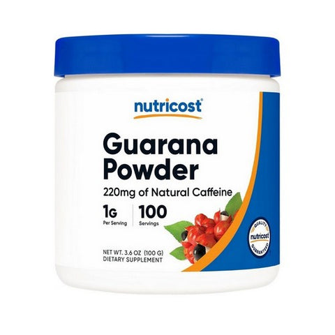 Nutricost, Guarana Powder, 100 Grams