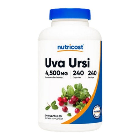 Nutricost, Uva Ursi Capsules, 4,500 Mg, 240 Count