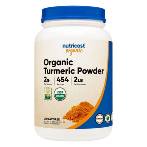 Nutricost, Organic Turmeric Powder, 2 Lbs