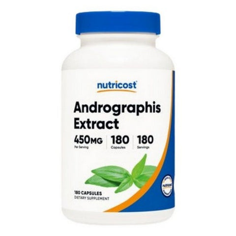 Nutricost, Andrographis Capsules, 450 Mg, 180 Count