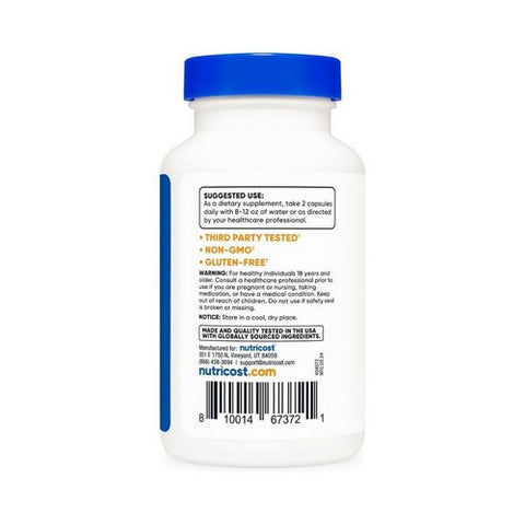 Nutricost, Cissus Quadrangularis Capsules, 1200 MG, 120 Count