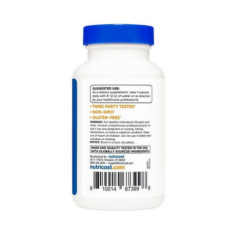 Nutricost, Serrapeptase Capsules 120,000 SPU, 20 Mg, 120 Count