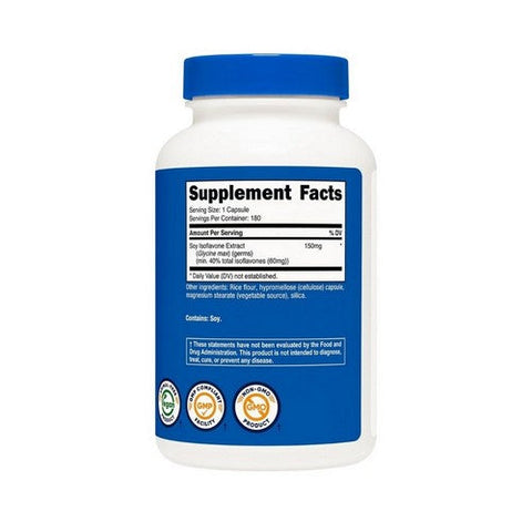 Nutricost, Soy Isoflavones, 150 Mg, 180 Caps Nutricost