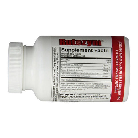 Naturally Vitamins, Rutozym, 120 Tabs