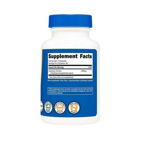 Nutricost, Artemisinin, 200 Mg, 120 Count