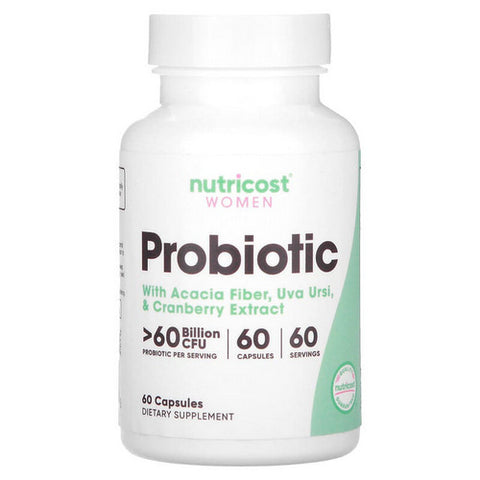 Nutricost, Probiotic For Women 60 Billion CFU, 60 Caps