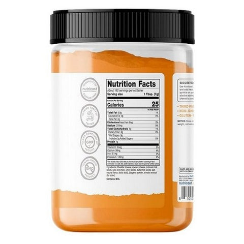 Nutricost, Pantry Jalapeno Cheddar Cheese Powder, 2.5 Lbs