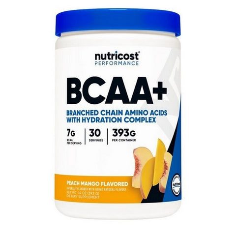 Nutricost, BCAA + Hydration Powder Peach Mango, 30 Serving