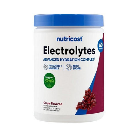 Nutricost, Electrolytes Advanced Hydration Complex Grape, 60 Servings