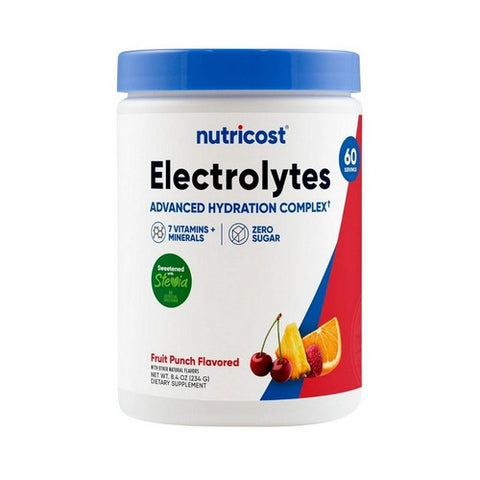 Nutricost, Electrolytes Hydration Complex Fruit Punch, 60 Servings