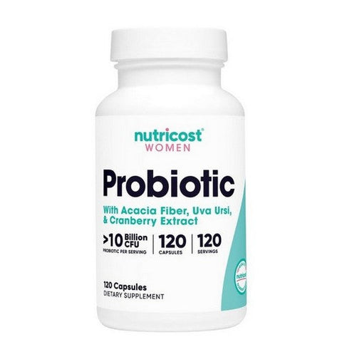 Nutricost, Probiotic for Women Capsules 10 Billion CFU, 120 Count Nutricost