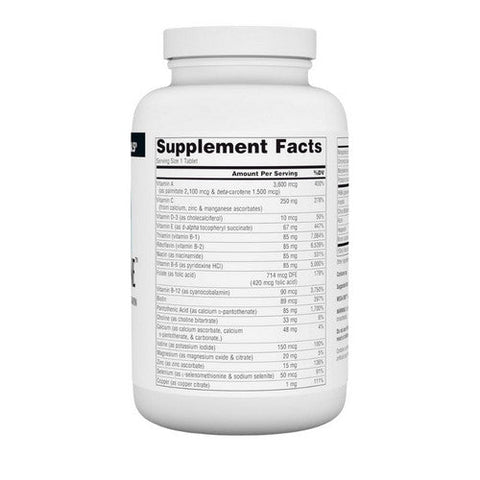 Source Naturals, Mega-One Multi-Vitamin Iron Free, 180 Tabs Source Naturals