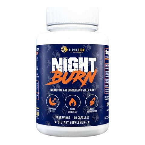 Alpha Lion, Alpha Lion Night Burn, 60 Capsules