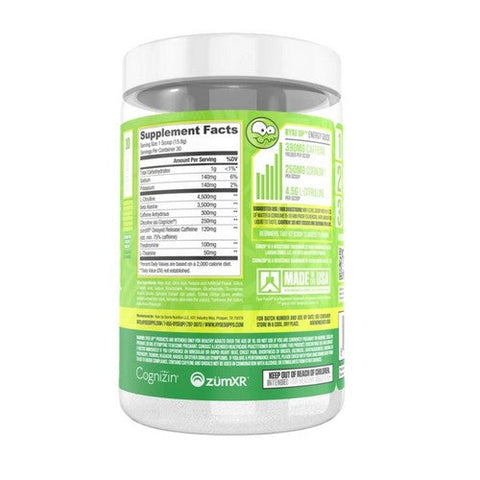 Ryse Supplements, Loaded Pre Workout Powder Sour Punch, 420 Grams Ryse Supplements