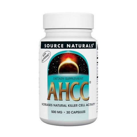 Source Naturals, AHCC with BioPerine, with Bioperine 30 Caps