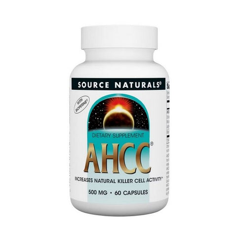 Source Naturals, AHCC with BioPerine, 60 Caps