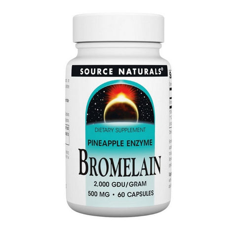 Source Naturals, Bromelain 2000 GDU, 500 MG, 60 Caps