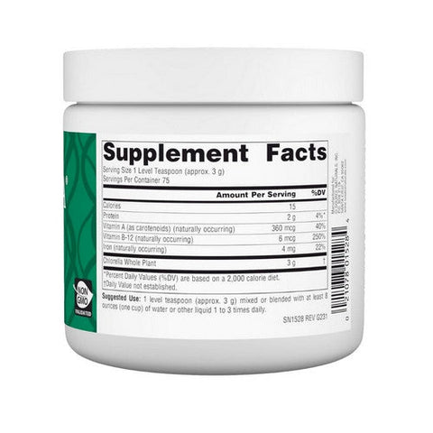 Source Naturals, Chlorella, From Yaeyama Powder 8 Oz Source Naturals