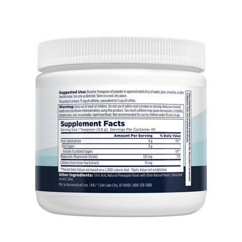 Kal, Energy Magnesium Powder, 5.3 Oz Kal