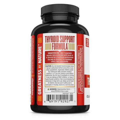 Zhou Nutrition, Thyroid Support, 120 Count Zhou Nutrition