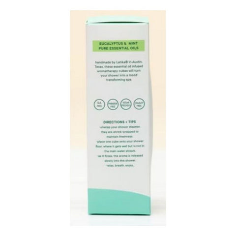 Latika Soap, Shower Steamers Breathe And Release, 3 Count