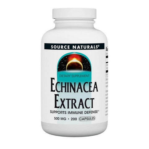 Source Naturals, Echinacea Root, 500 MG, 200 Caps