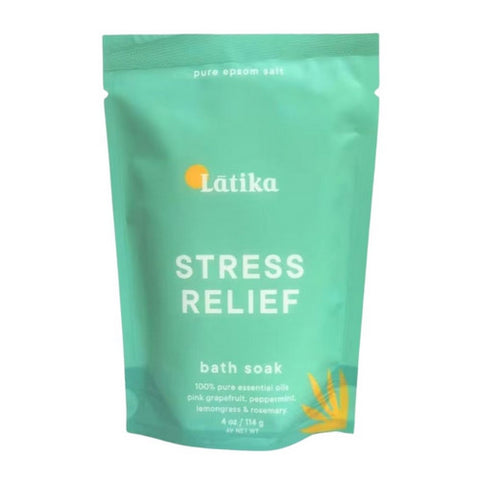 Latika Soap, Bath Soak Stress Relief, 4 Oz