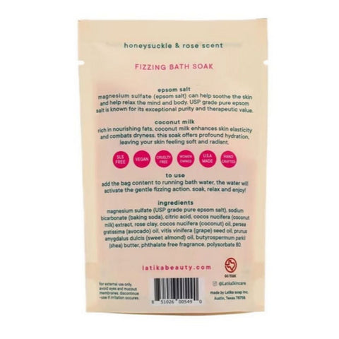 Latika Soap, Fizzing Bath Soak Howdy, 4 Oz